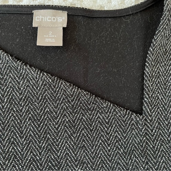 Chico’s Textured Asymmetrical Tunic - Picture 6 of 11